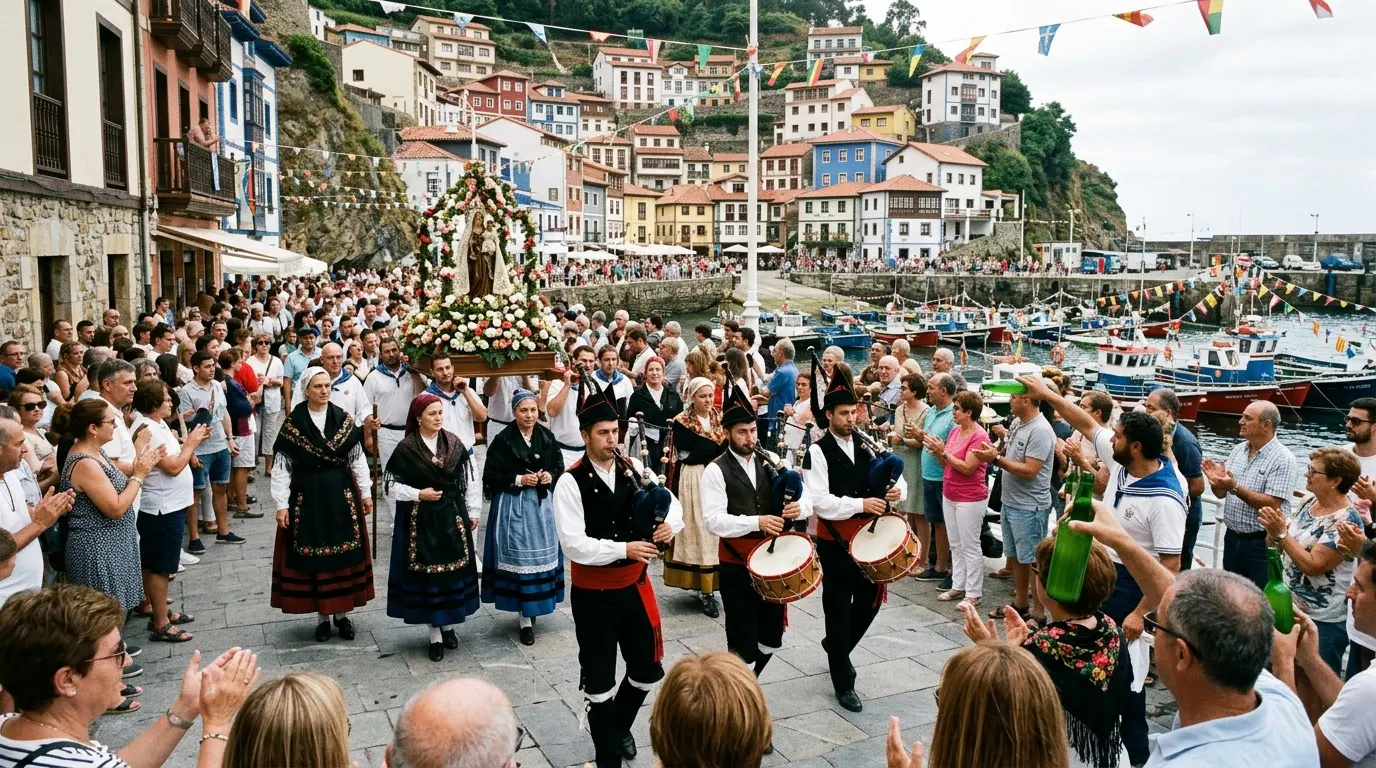 Virgen del Carmen Cudillero 2026