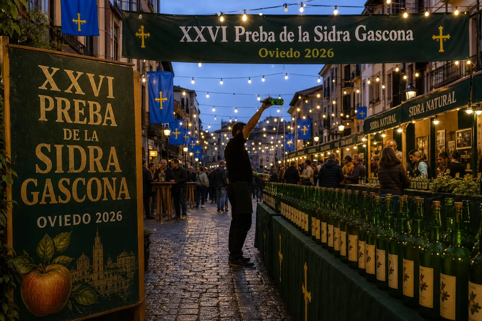 XXVI Preba de la Sidra Gascona 2026: El Gran Evento Sidrero de Oviedo (5-7 Junio)