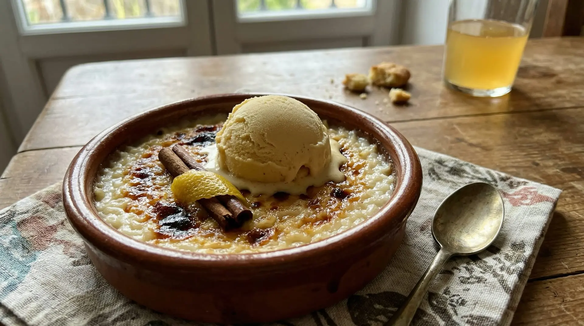 Arroz con leche asturiano especial (Con Sidra y Nueces)