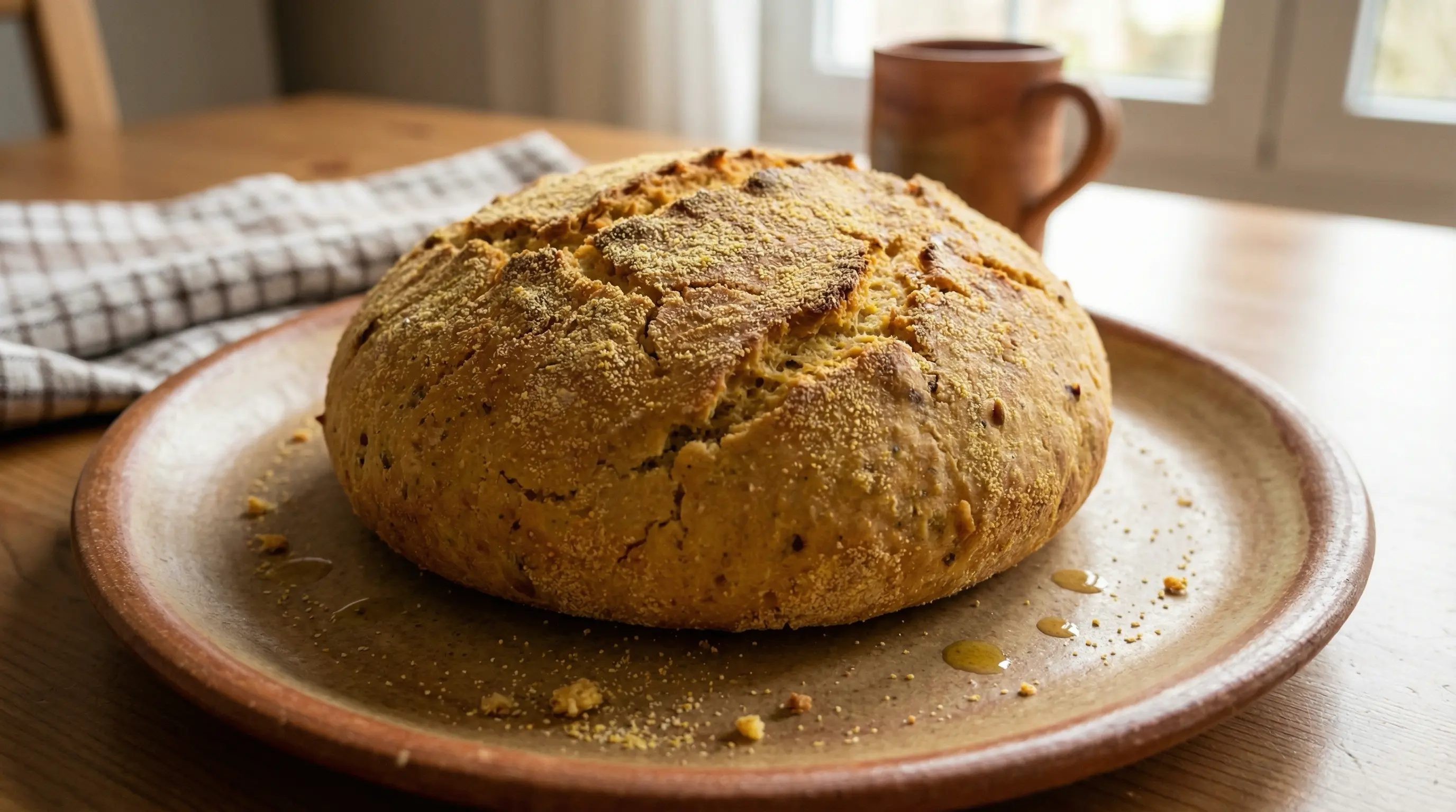 Borona Vegana (Pan de Maíz Asturiano)