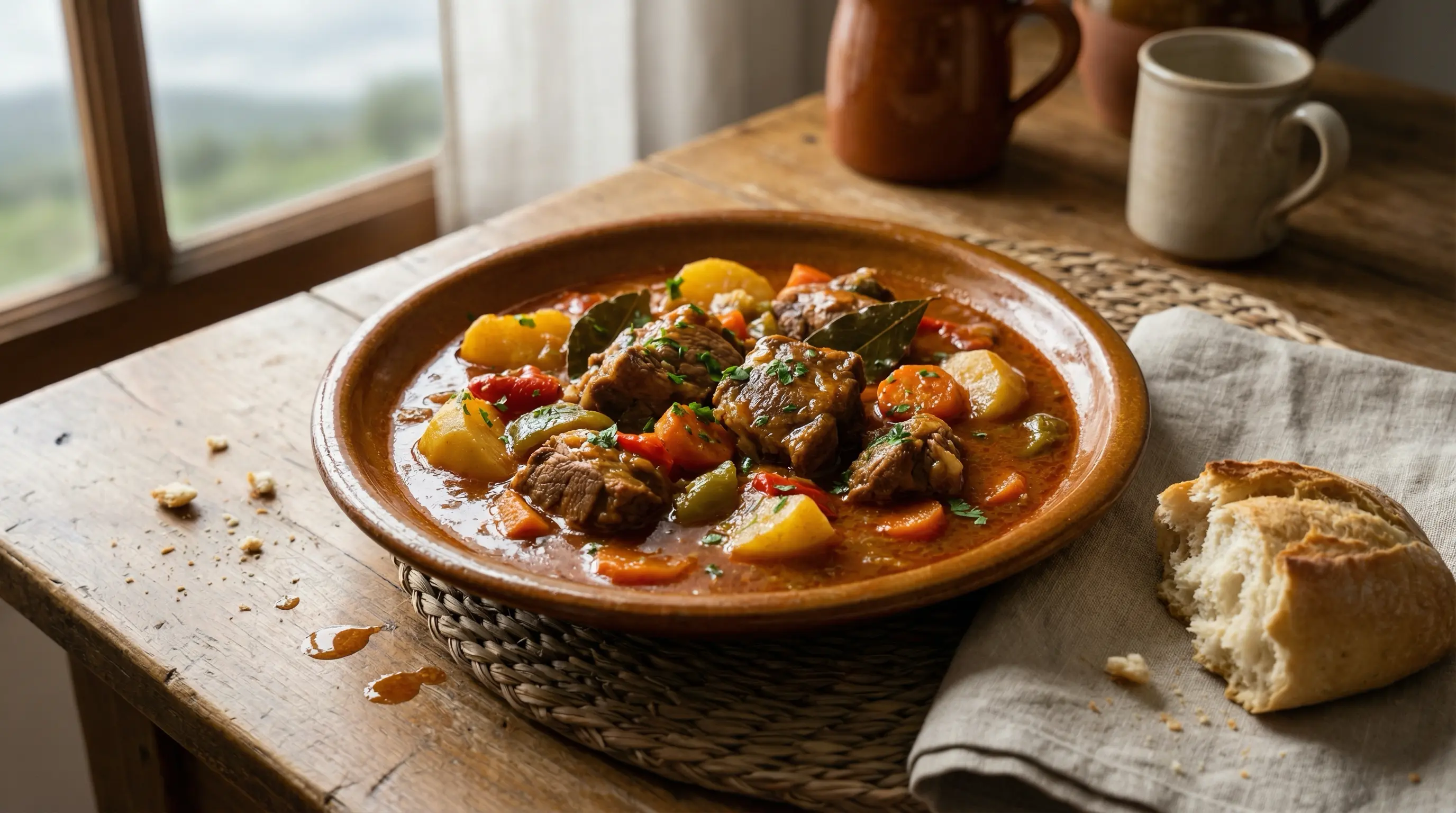 Caldereta de cordero asturiana