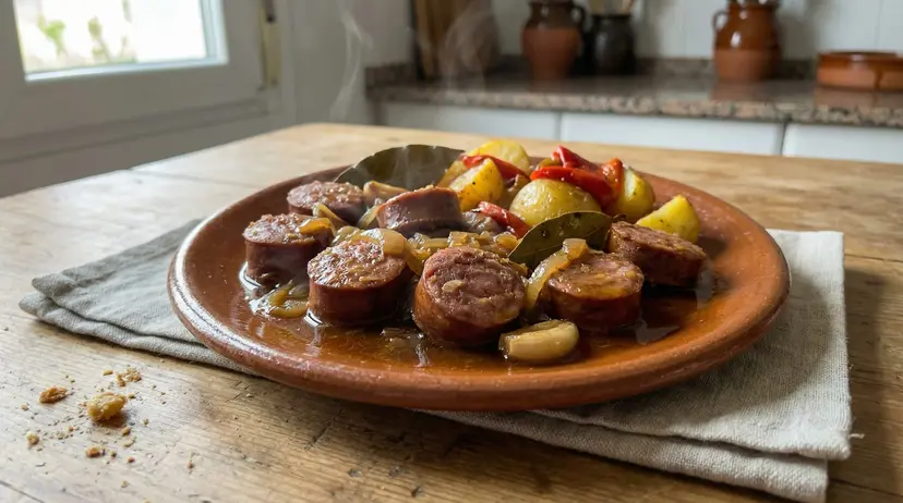 Chosco a la Sidra (Especialidad de Tineo) — Receta Tradicional