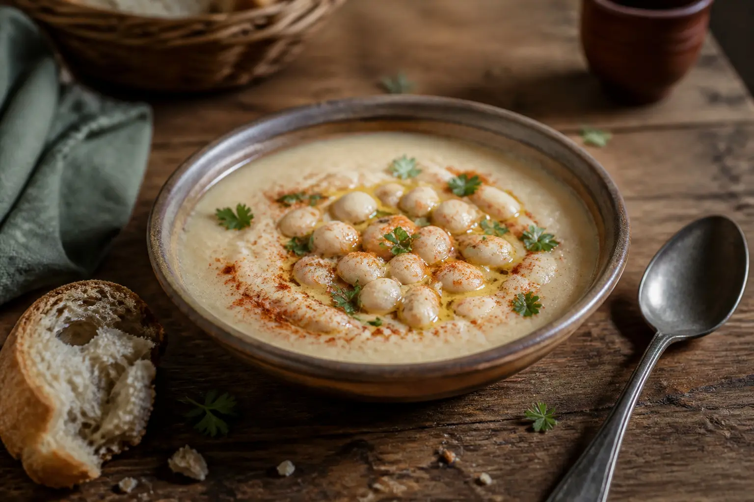 Crema de Fabes Veganas (Sopa Asturiana Cremosa)