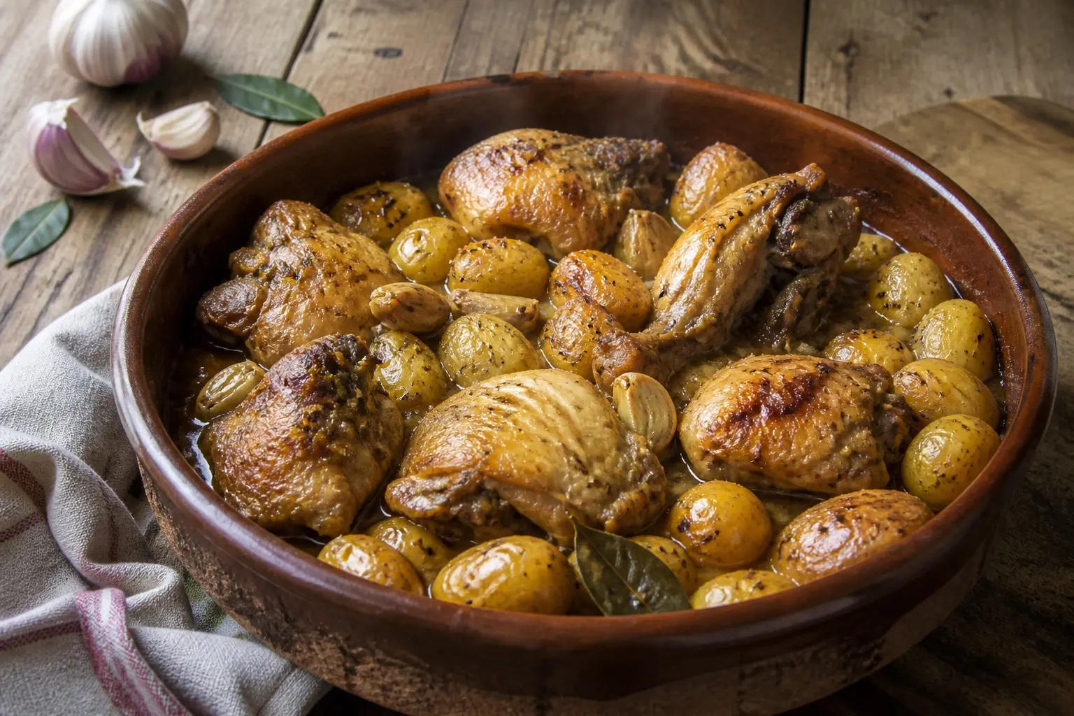 Pitu de caleya con patatinos (Receta de Domingo)