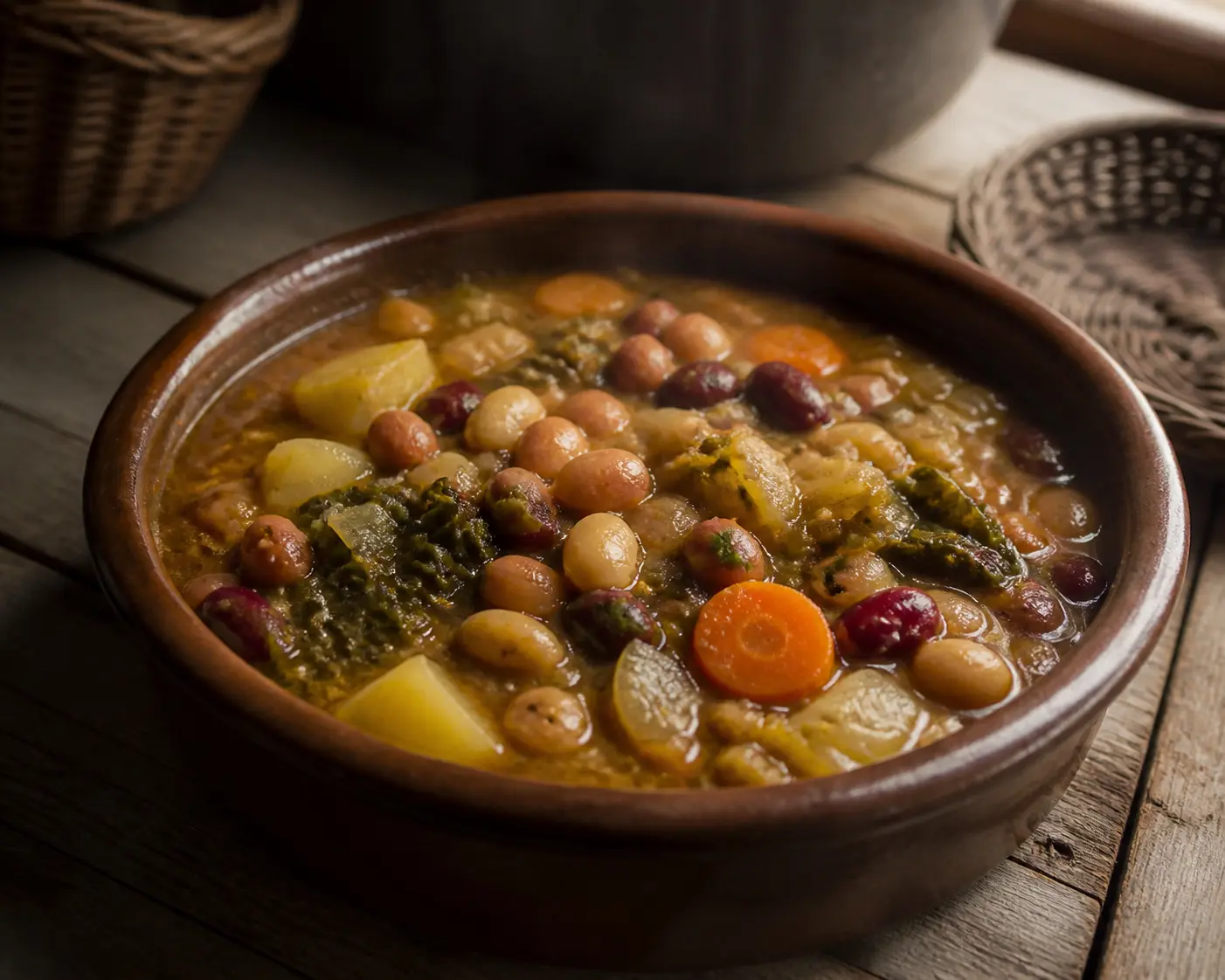 Pote asturiano de legumbres vegano (Tres Alubias)