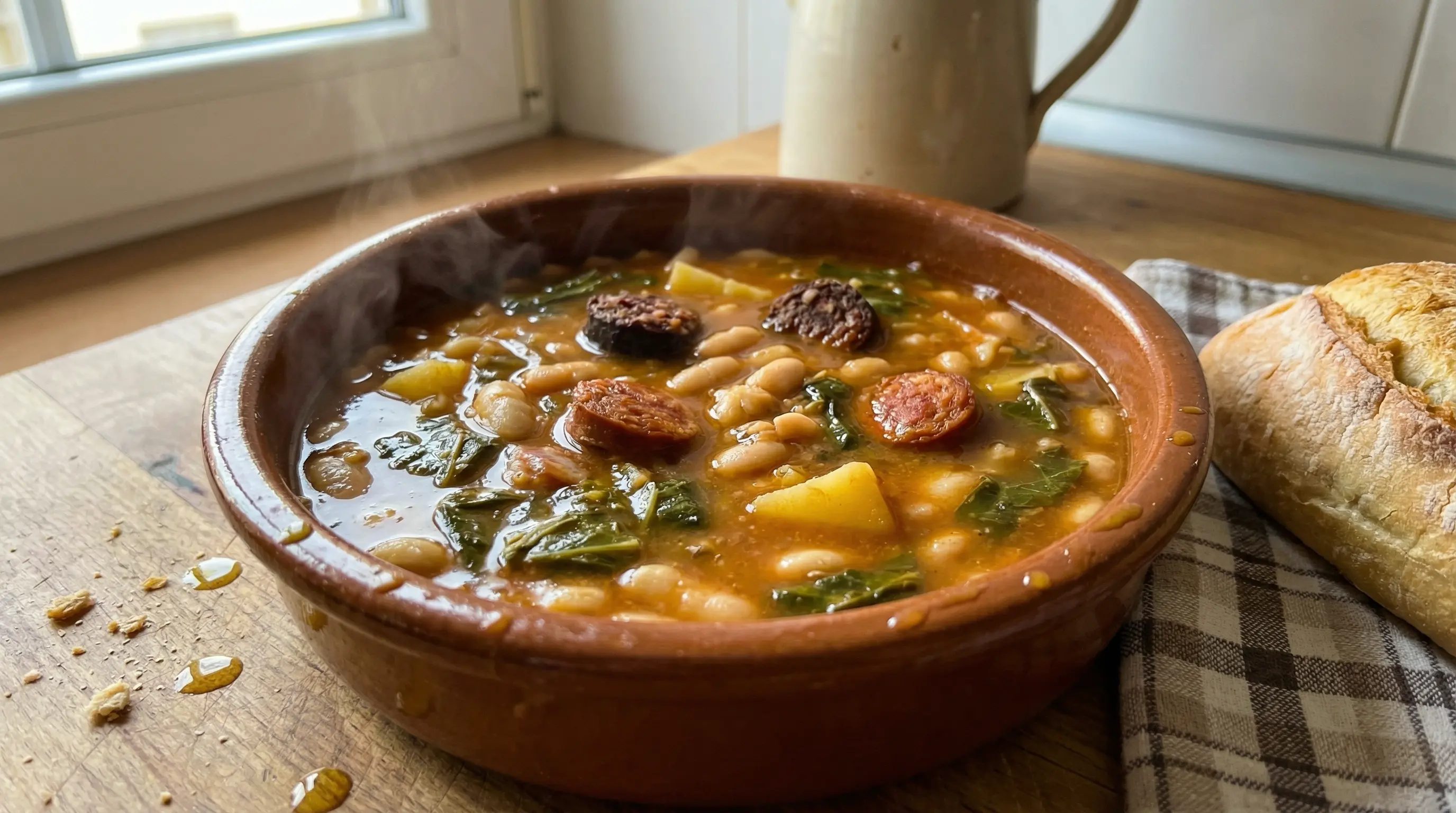 Pote asturiano de legumbres vegano (Tres Alubias)