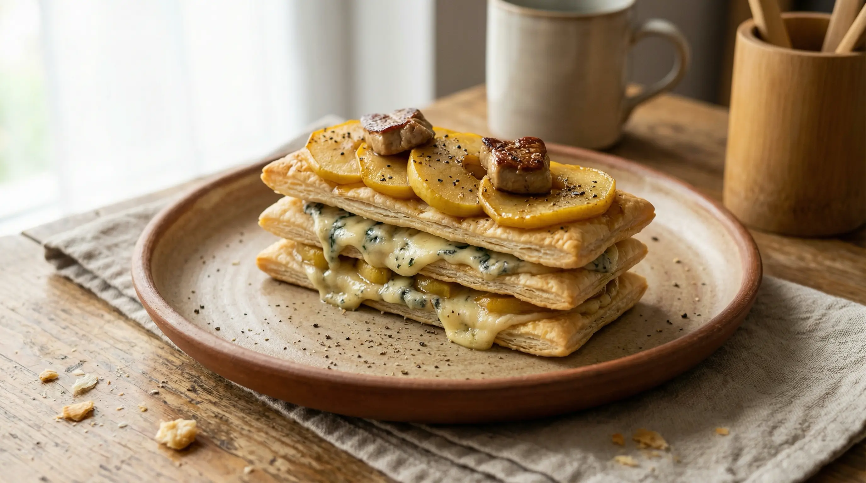 Tarta de queso y sidra (Sabor de Pumarada)