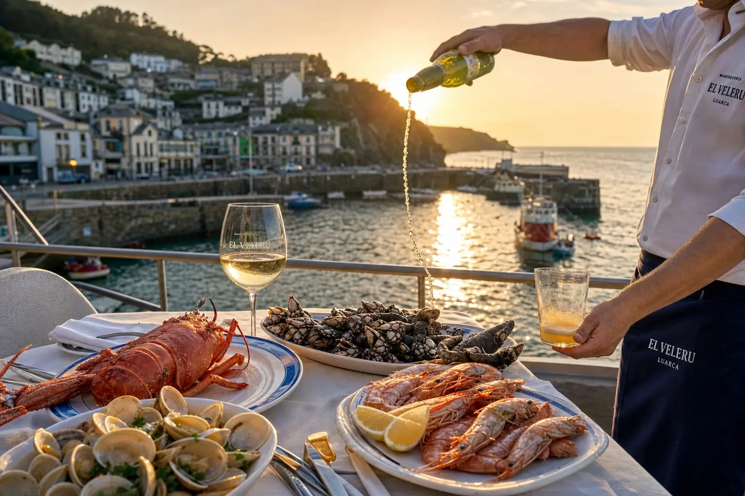 El Veleru — Marisquería de Luarca con las Mejores Views del Puerto