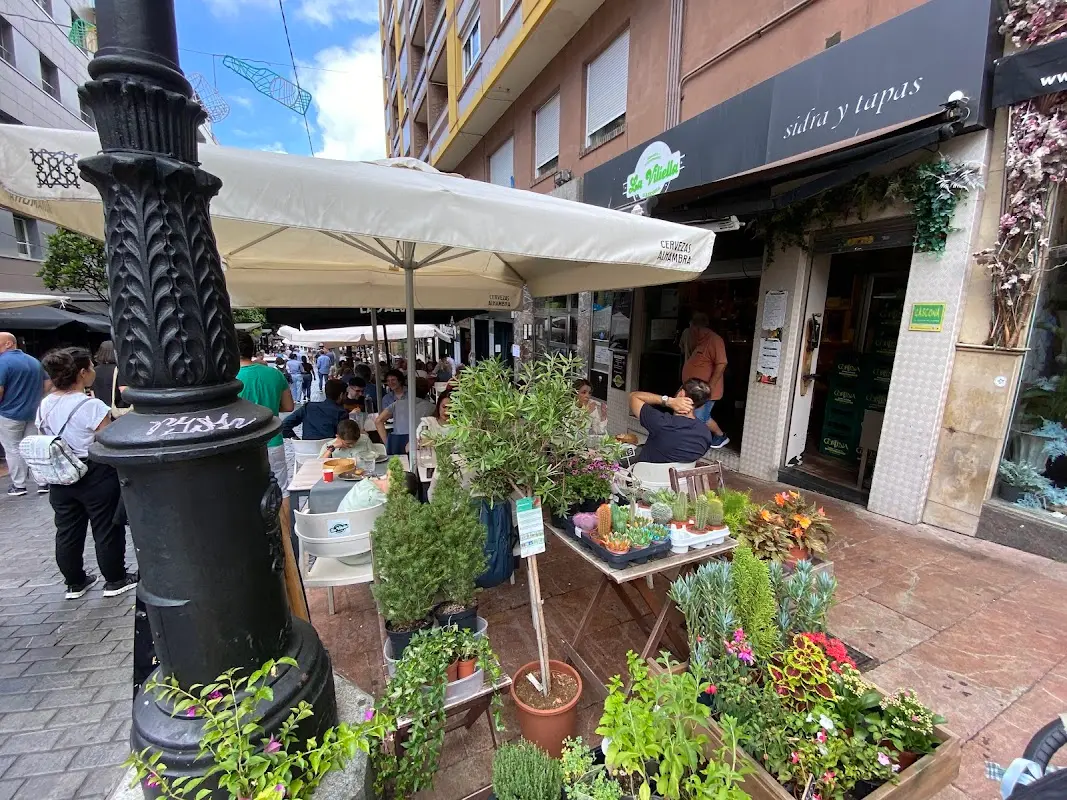 Sidrería La Viliella: picoteo asturiano actual en el Bulevar de la Sidra